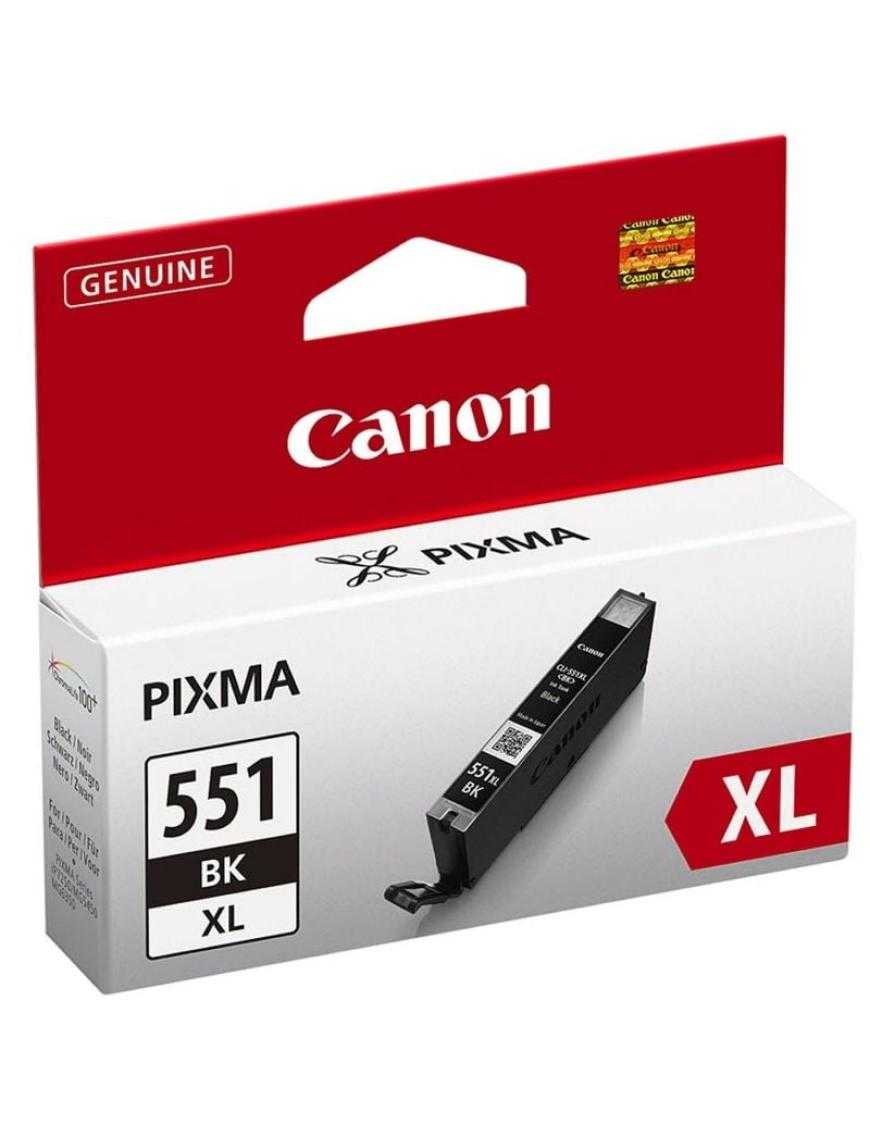 Cartucho de Tinta Original Canon CLI-551BK XL Alta Capacidad/ Negro