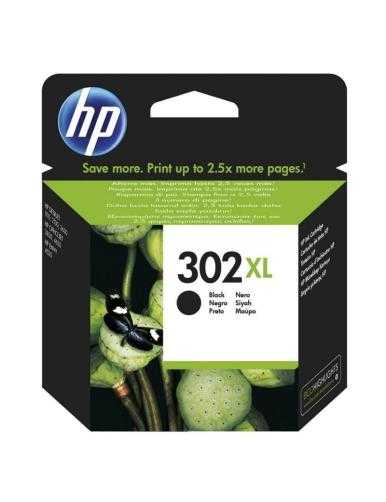 Cartucho de Tinta Original HP nº302 XL Alta Capacidad/ Negro