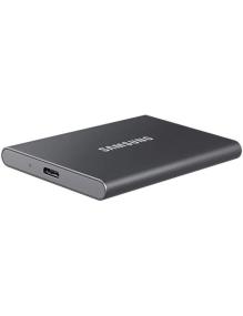 Disco Externo SSD Samsung Portable T7 4TB/ USB 3.2/ Gris