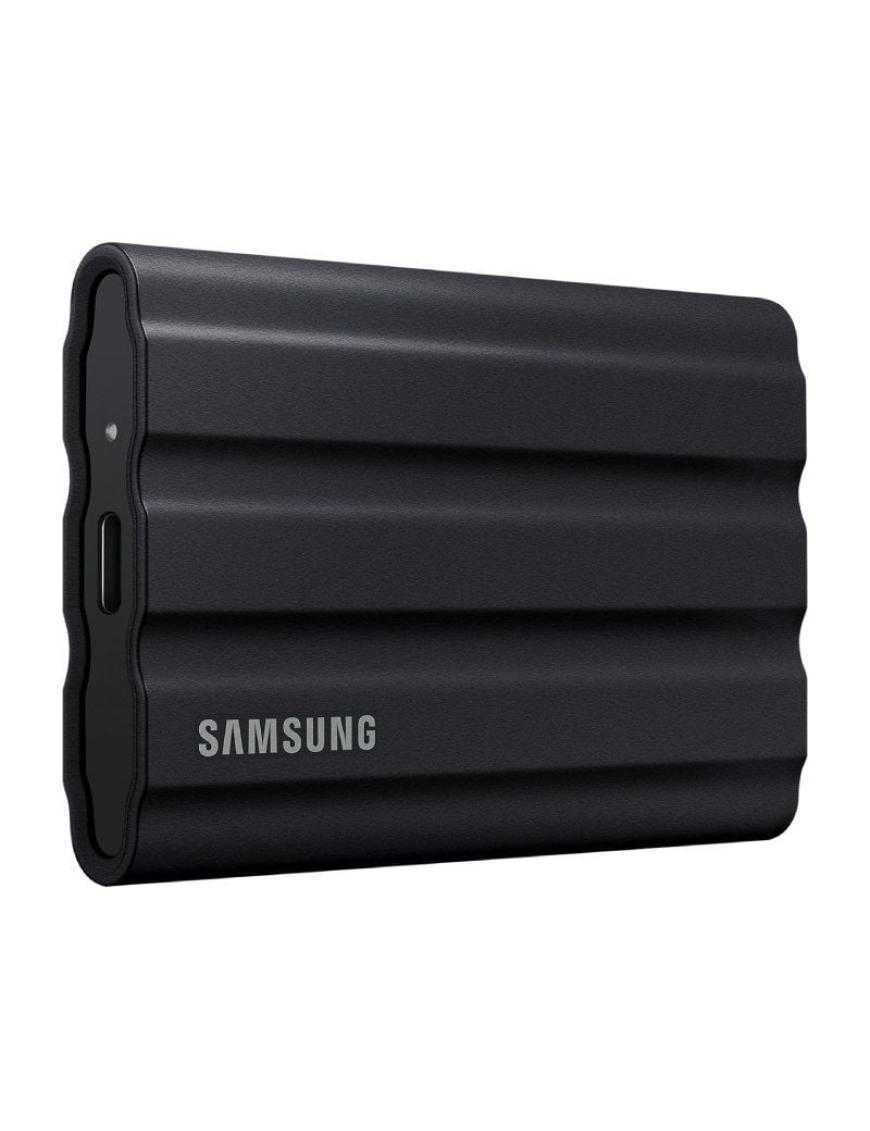 Disco Externo SSD Samsung Portable T7 Shield 1TB/ USB 3.2/ Negro