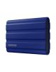 Disco Externo SSD Samsung Portable T7 Shield 1TB/ USB 3.2/ Azul