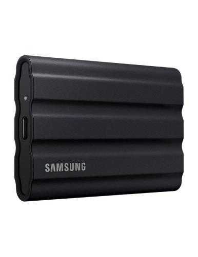 Disco Externo SSD Samsung Portable T7 Shield 4TB/ USB 3.2/ Negro