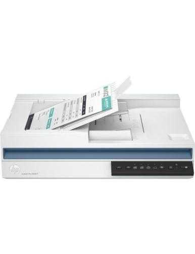 Escáner Documental HP ScanJet Pro 3600 F1 con Alimentador de Documentos ADF/ Doble cara