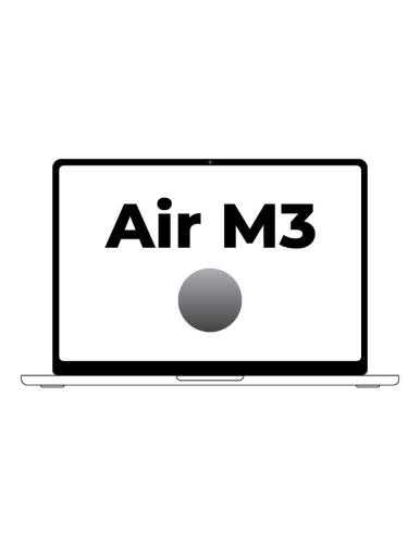 Apple Macbook Air 13,6'/ M3 8-Core CPU/ 8Gb/ 512Gb SSD/ 10-Core GPU/ Gris Espacial