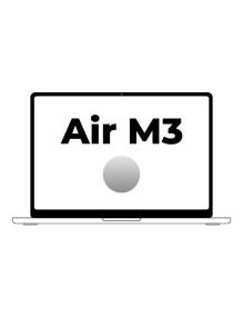 Apple Macbook Air 15' / M3 8-Core CPU/ 8Gb/ 256Gb SSD/ 10-Core GPU/ Plata