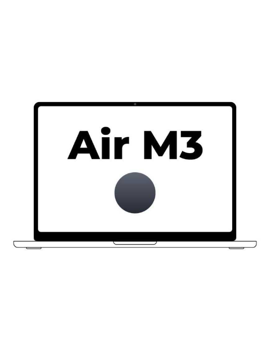 Apple Macbook Air 15' / M3 8-Core CPU/ 16Gb/ 512Gb SSD/ 10-Core GPU/ Medianoche