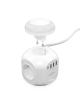 Regleta con Interruptor y Luz Nocturna Aisens ASPS-3A1CL01-W/ 4 Tomas de Corriente/ 1 USB Tipo-C/ 3 USB/ Cable 1.8m/ Blanco