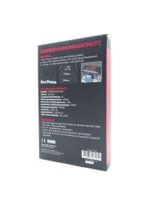 Regleta con Interruptor Cyberpower P0820SUD0-DE/ 8 Tomas de corriente/ 2 USB/ Cable 1.8m/ Negra