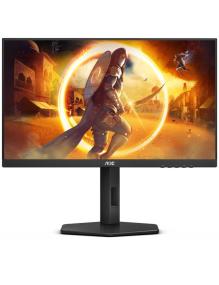 Monitor Gaming AOC 24G4X 23.8'/ Full HD/ 0.5ms/ 180Hz/ IPS/ Multimedia/ Regulable en altura/ Negro