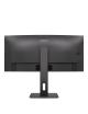 Monitor Profesional Curvo AOC CU34P3CV 34'/ WQHD/ Multimedia/ Regulable en altura/ Negro