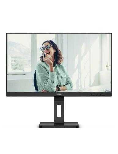 Monitor Profesional AOC Q27P3CV 27'/ QHD/ Multimedia/ Regulable en altura/ Negro