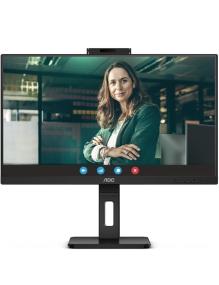 Monitor Profesional AOC Q27P3QW 27'/ QHD/ Webcam/ Multimedia/ Regulable en altura/ Negro