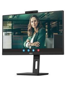 Monitor Profesional AOC Q27P3QW 27'/ QHD/ Webcam/ Multimedia/ Regulable en altura/ Negro