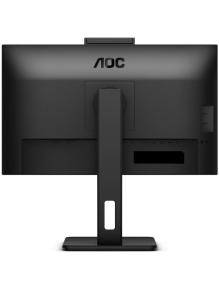 Monitor Profesional AOC Q27P3QW 27'/ QHD/ Webcam/ Multimedia/ Regulable en altura/ Negro