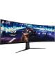 Monitor Gaming Ultrapanorámico Curvo Asus Rog Strix XG49VQ 49'/ Dual UHD/ 4ms/ 144Hz/ VA/ Multimedia/ Negro