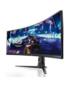 Monitor Gaming Ultrapanorámico Curvo Asus Rog Strix XG49VQ 49'/ Dual UHD/ 4ms/ 144Hz/ VA/ Multimedia/ Negro