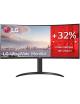 Monitor Profesional Ultrapanorámico Curvo LG UltraWide 34WP75CP-B 34'/ WQHD/ Multimedia/ Regulable en altura/ Negro