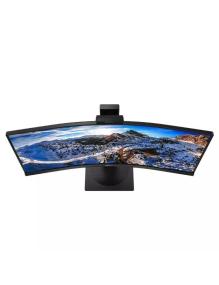 Monitor Profesional Ultrapanorámico Curvo Philips 346P1CRH 34'/ WQHD/ Webcam/ Multimedia/ Regulable en altura/ Negro