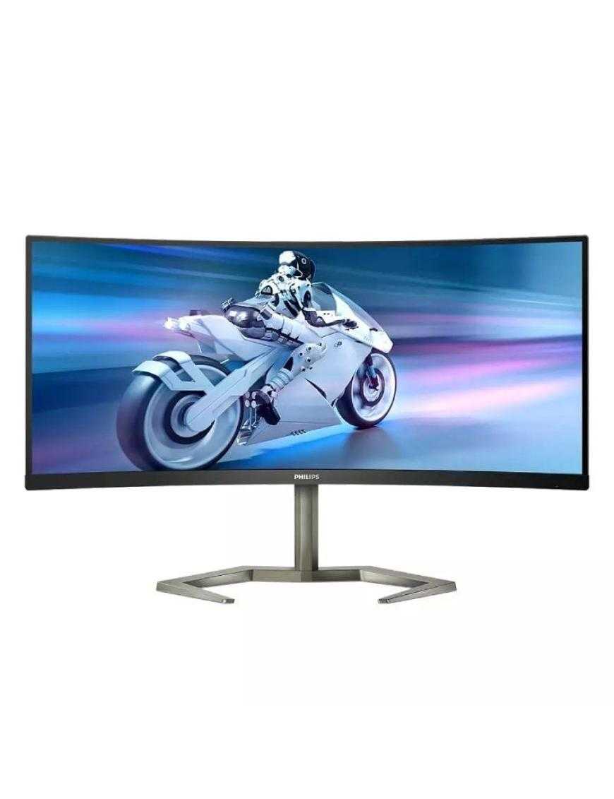 Monitor Gaming Curvo Philips Evnia 5000 34M1C5500VA 34'/ WQHD/ 1ms/ 165Hz/ VA/ Multimedia/ Negro