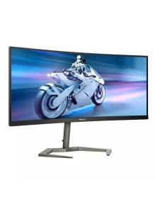 Monitor Gaming Curvo Philips Evnia 5000 34M1C5500VA 34'/ WQHD/ 1ms/ 165Hz/ VA/ Multimedia/ Negro