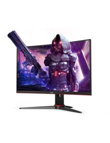 Monitor Gaming Curvo AOC C24G2AE 23.6'/ Full HD/ 1ms/ 165Hz/ VA/ Multimedia/ Negro