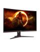 Monitor Gaming Curvo AOC C27G2ZE/BK 27'/ Full HD/ 1ms/ 240Hz/ VA/ Negro y Rojo