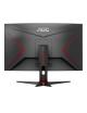 Monitor Gaming Curvo AOC C27G2ZE/BK 27'/ Full HD/ 1ms/ 240Hz/ VA/ Negro y Rojo