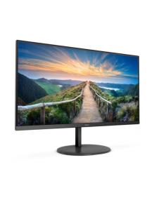 Monitor Profesional AOC Q27V4EA 27'/ QHD/ Multimedia/ Negro