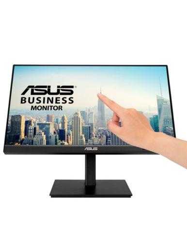 Monitor Profesional Táctil Asus BE24ECSBT 23.8'/ Full HD/ Multimedia/ Regulable en altura/ Negro