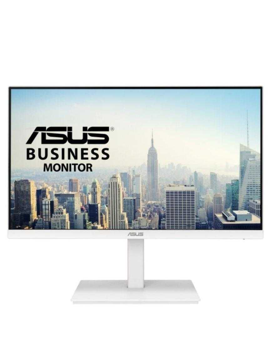 Monitor Profesional Asus VA24EQSB-W 23.8'/ Full HD/ Multimedia/ Regulable en altura/ Blanco