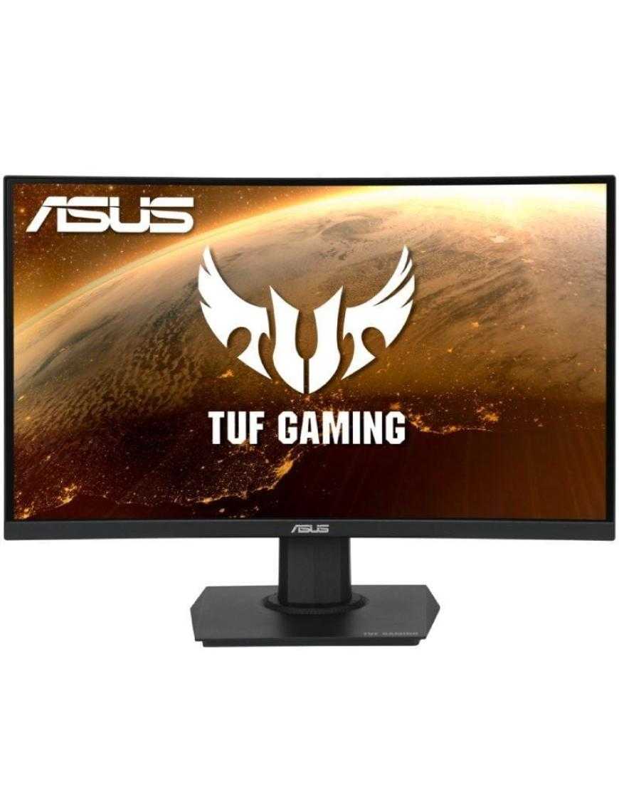 Monitor Gaming Curvo Asus TUF Gaming VG24VQE 23.6'/ Full HD/ 1ms/ 165Hz/ VA/ Negro