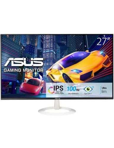 Monitor Gaming Asus VZ27EHF-W 27'/ Full HD/ 1ms/ 100Hz/ IPS/ Blanco