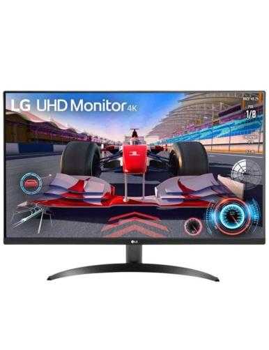 Monitor Profesional LG UltraFine 32UR550-B 31.5'/ 4K/ Multimedia/ Regulable en altura/ Negro