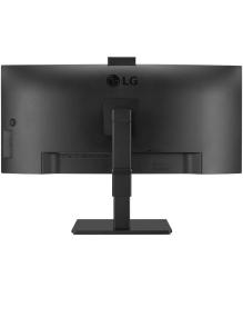 Monitor Profesional Ultrapanorámico Curvo LG 34BQ77QC-B 34'/ WQHD/ Webcam/ Multimedia/ Regulable en altura/ Negro