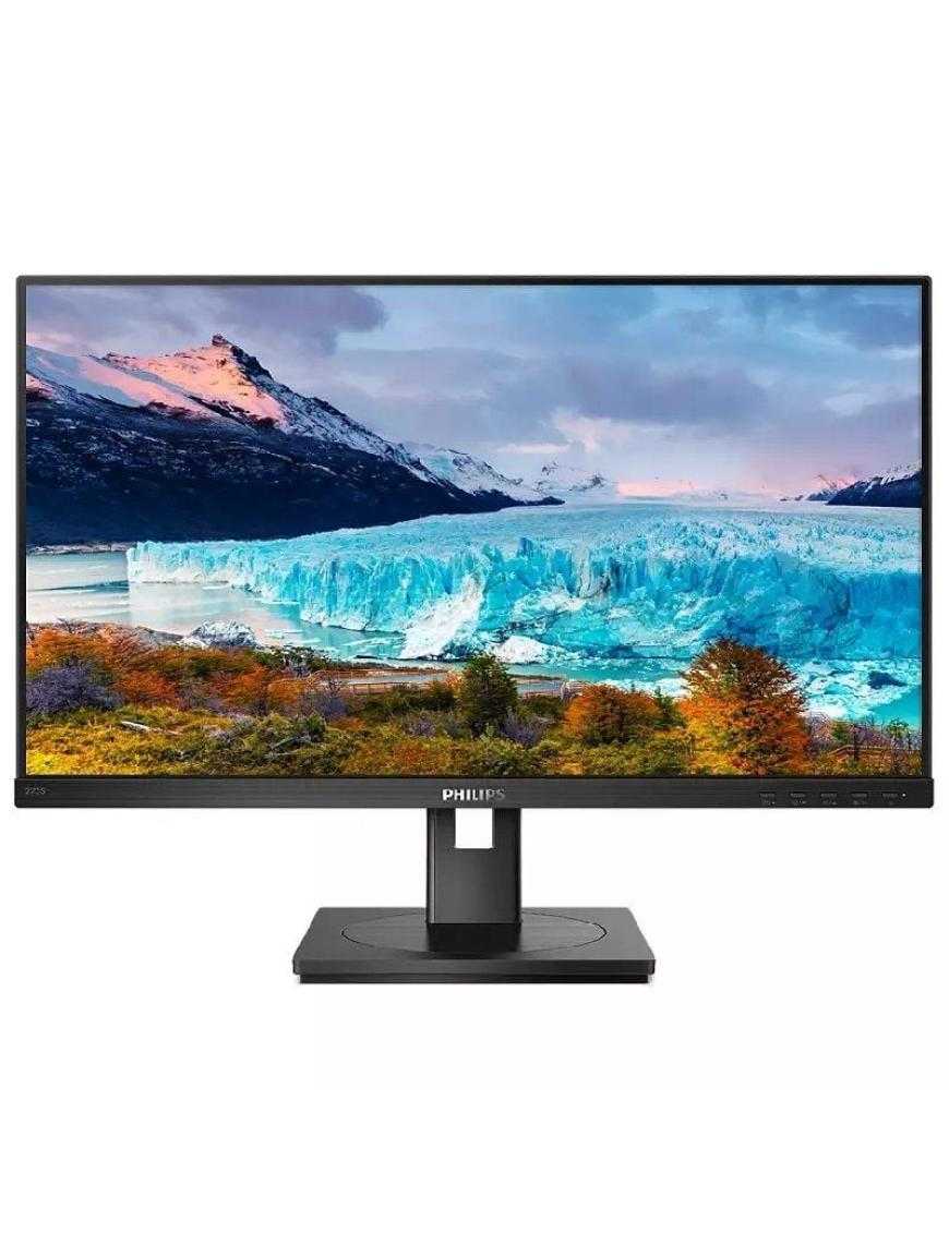 Monitor Profesional Philips S-Line 272S1AE 27'/ Full HD/ Multimedia/ Regulable en altura/ Negro