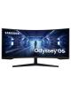 Monitor Gaming Ultrapanorámico Curvo Samsung Odyssey G5 LC34G55TWWP 34'/ UWQHD/ 1ms/ 165Hz/ VA/ Negro