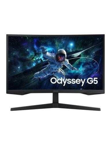 Monitor Gaming Curvo Samsung Odyssey G5 S27CG552EU 27'/ QHD/ 1ms/ 165Hz/ VA/ Negro