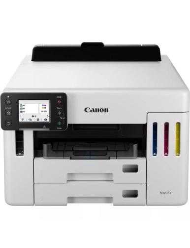 Impresora Recargable Canon MAXIFY GX5550 MegaTank WiFi/ Dúplex/ Blanca