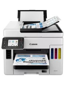 Multifunción Recargable Canon MAXIFY GX7050 MegaTank WiFi/ Fax/ Dúplex/ Blanca