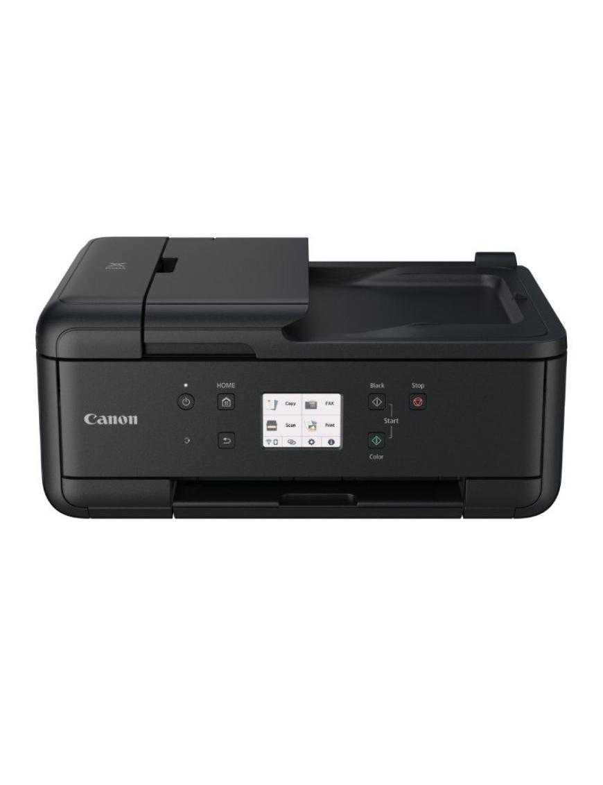 Multifunción Fotográfica Canon PIXMA TR7650 WiFi/ Fax/ Dúplex/ Negra