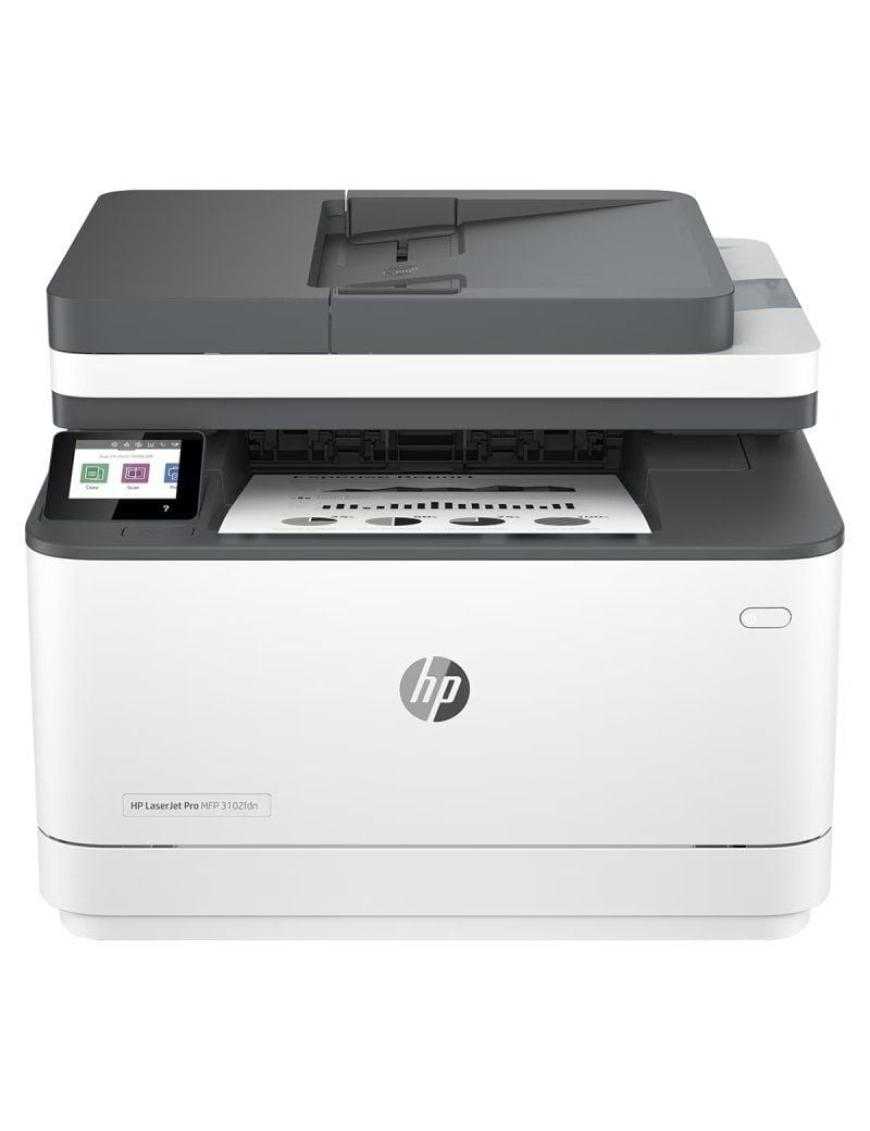 Multifunción Láser Monocromo HP Láserjet Pro 3102FDN Fax/ Dúplex/ Blanca