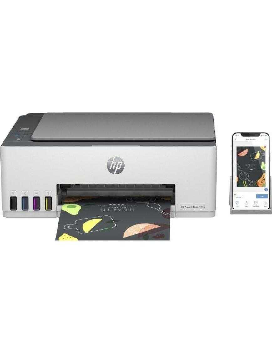 Multifunción Recargable HP Smart Tank 5105/ WiFi/ Blanca