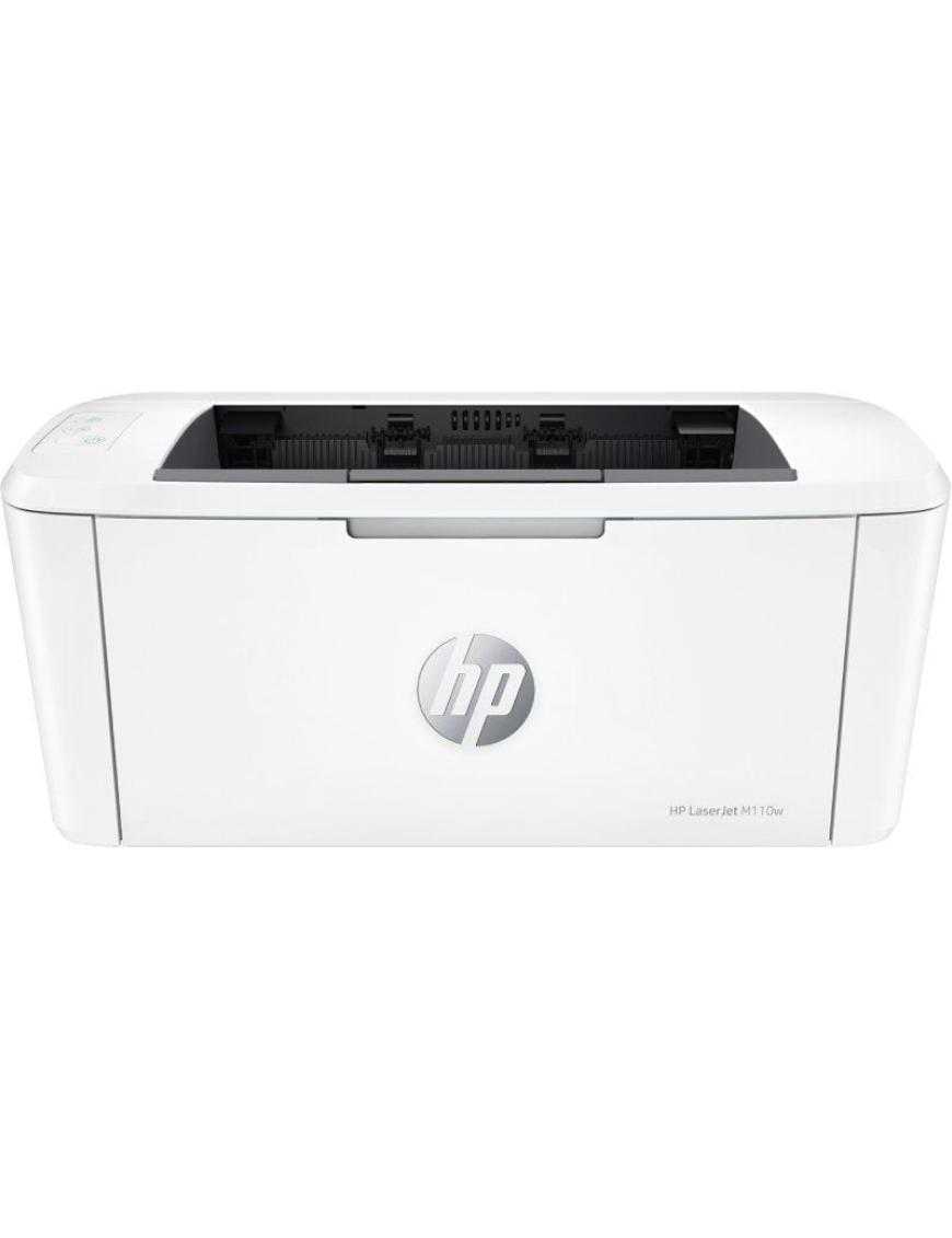 Impresora Láser Monocromo HP LaserJet M110w/ WiFi/ Blanca