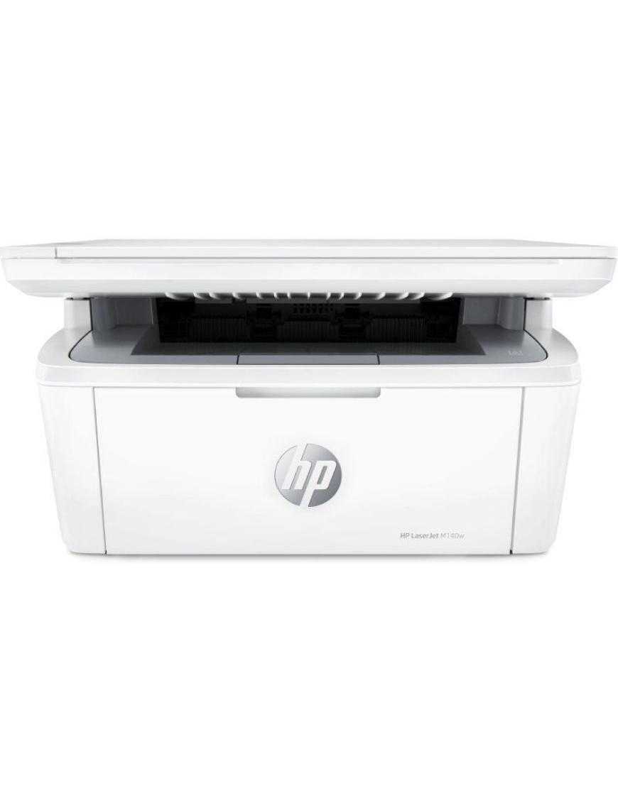 Multifunción Láser Monocromo HP LaserJet M140w/ WiFi/ Blanca