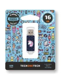 Pendrive 16GB Tech One Tech Unicornio Dream USB 2.0