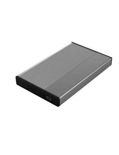 Caja Externa para Disco Duro de 2.5' 3GO HDD25GY21/ USB 2.0/ Sin Tornillos