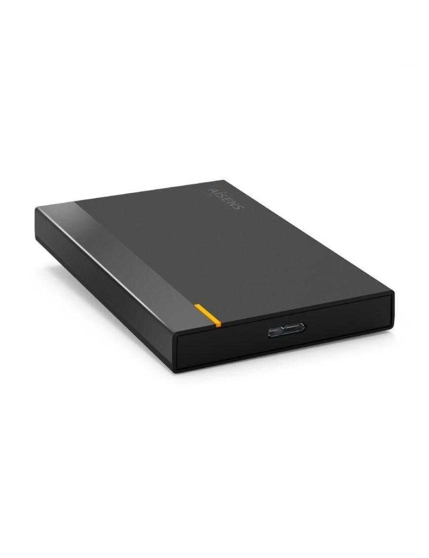 Caja Externa para Disco Duro de 2.5' Aisens ASE-2524B/ USB 3.1/ Sin tornillos