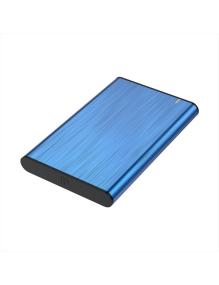 Caja Externa para Disco Duro de 2.5' Aisens ASE-2525BLU/ USB 3.1/ Sin tornillos