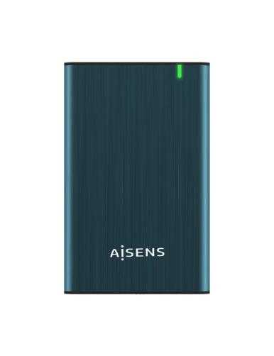 Caja Externa para Disco Duro de 2.5' Aisens ASE-2525PB/ USB 3.0/ Sin tornillos