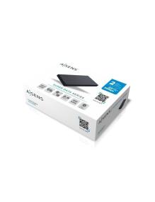 Caja Externa para Disco Duro de 2.5' Aisens ASE-2530B/ USB 3.1